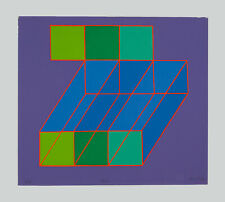Achille PERILLI - "Dance", 1979 - Serigrafia, 55,5 x 49 cm