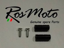 COPPIA PIOLINI PEDANE ARRETRATE ROSMOTO NERO