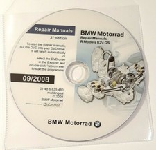 DVD MANUALE OFFICINA REPROM WORKSHOP BMW R1200GS - ADVENTURE - K25 3^ed.9/2008