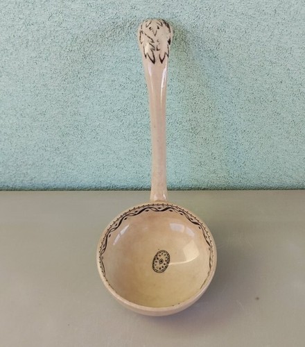 Antico mestolo ceramica - mestolo,