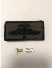 PATCH BREVETTO MILITARE DEL 9° COL MOSCHIN ESERCITO BASSA VISIBILITA'