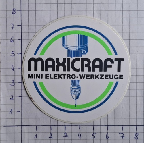 Adesivo sticker maxicraft - adesivo/sticker, "maxicraft