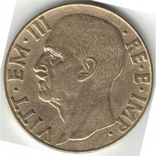 Moneta 10 Centesimi 1941 Vittorio Emanuele III Bronzital SPL  KM# 74a