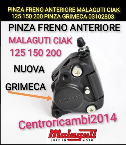 Pinza freno anteriore malaguti - freno,