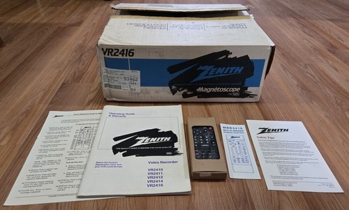 Zenith vr2416 magnetoscopio - zenith,