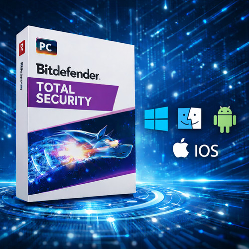 Bitdefender total security - security, |
