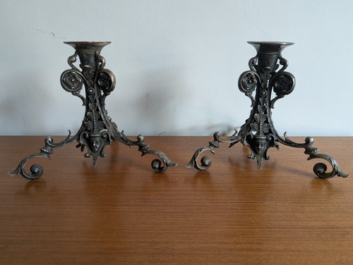 Coppia candelabri - di,