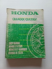 HONDA CBX 400 F - CBX 550 F 1982 manuale officina originale
