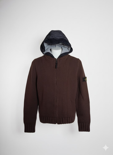 Giacca con cappuccio stone - giacca,