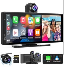 Carpuride W903 Autoradio Carplay Android Auto Bluetooth Car Stereo Video camera