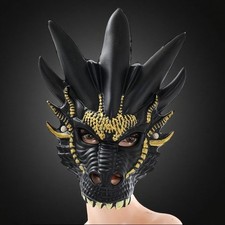 Maschera testa drago in - testa, di