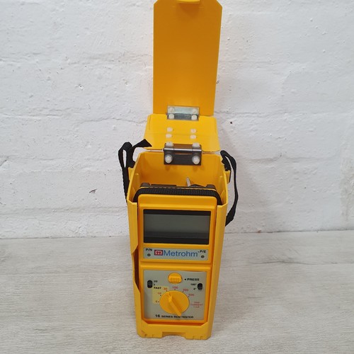 Metrohm 16r serie tester - metrohm,