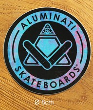 Adesivo Sticker Aluminati