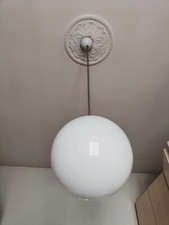 Lampada Lampadario a sospensione Boccia vetro murano opalino  bauhaus