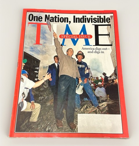 Time magazine sept 2001 one - sept, 24
