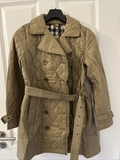 Burberry Brit cappotto donna trench 34/36 xs/s nuovo con etichetta