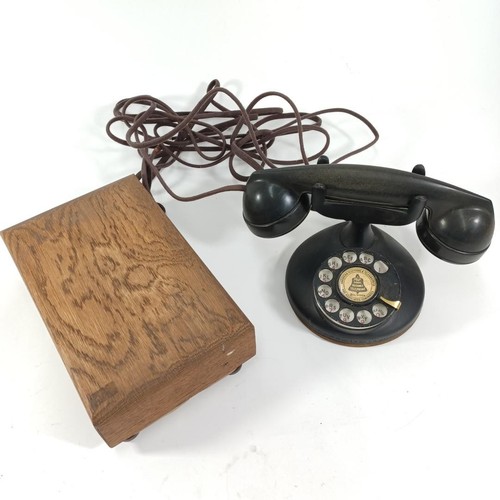 Antico telefono automatico - antico,