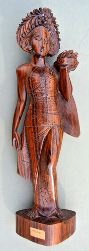 Statua scultura legno - scultura,