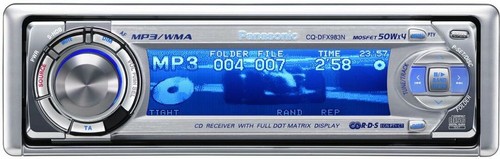 Panasonic dfx983n autoradio - panasonic, cq-dfx983n