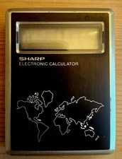 Super Rare SHARP VINTAGE CALCULATOR  ELSI MATE CT-555 Museum  Piece