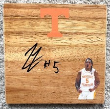 TAVOLA PARQUET 6X6 FIRMATA ZAKAI ZEIGLER TENNESSEE VOLONTARI VOLS BASKETBALL