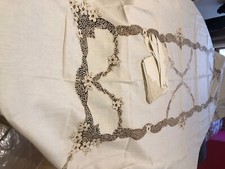 tovaglia ricamata a mano Lino