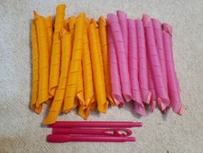 30 pezzi arricciacapelli magici lunghi arricciacapelli a spirale arricciacapelli a leva 19"