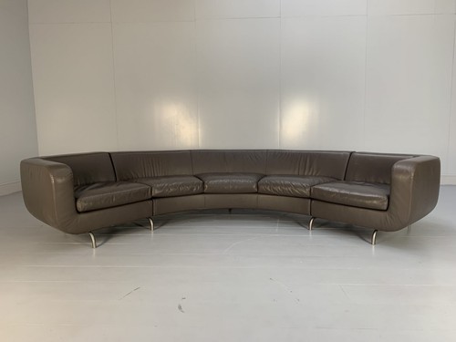 Divano curvo minotti - divano,