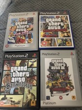 4 PS2 Grand Theft Auto III 3 +