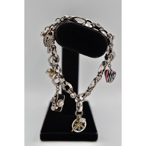 Bracciale fossil vintage charm - fossil,