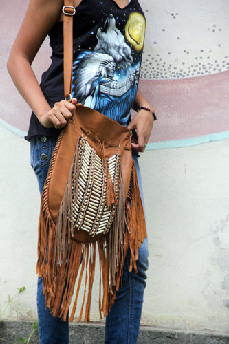 Borsa tracolla pelle con - borsa,