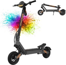 Yadea Monopattino Elettrico Adulti 50-70 km Autonomia Doppia Frenatura 