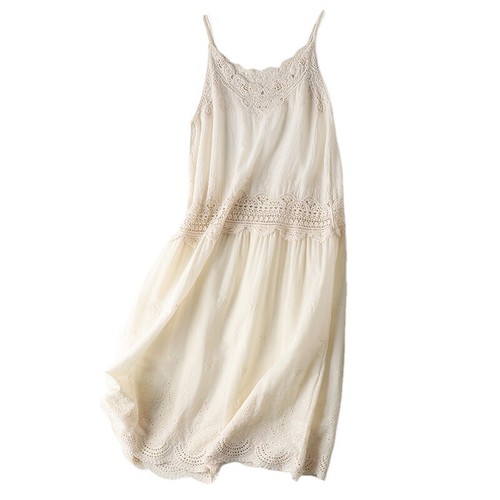 Donna cotone pizzo - cotone, bordo