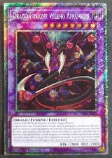 DRAGO FUSIONE VELENO AFFAMATO Rara Segreta Platino in Italiano RA04-IT272 YUGIOH