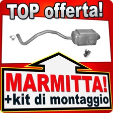 Silenziatore Posteriore per