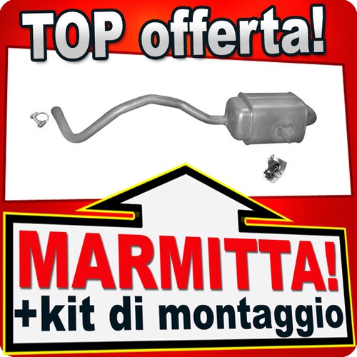 Silenziatore posteriore per - silenziatore,