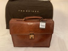 Borsa Lavoro The Bridge. Cuoio Naturale. Nuova Con Cartellino