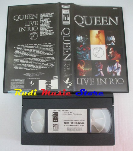 Vhs queen live - queen,