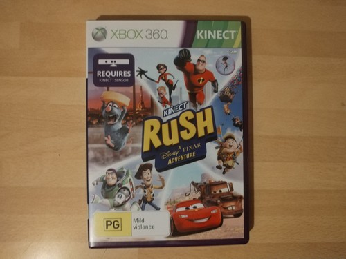 Microsoft xbox 360 kinect rush - xbox,