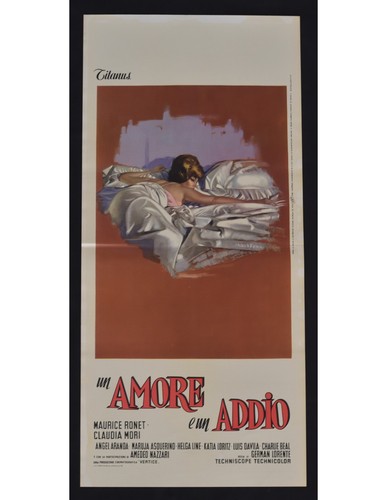 Locandina amore un addio - un,