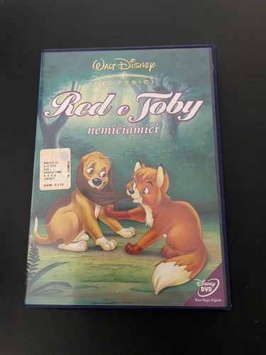 Dvd disney classici red toby - red,