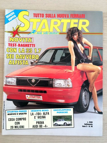 Starter 1986 ottobre - starter,