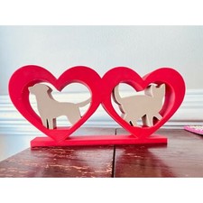 Cuori con cane e gatto