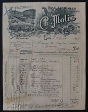 Fattura LIONE 1899 Au Bon