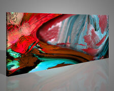 Stampa su tela astratta con