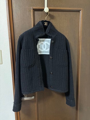 Giacca nera chanel - giacca,