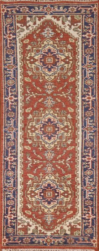 Tappeto runner indiano - , lana