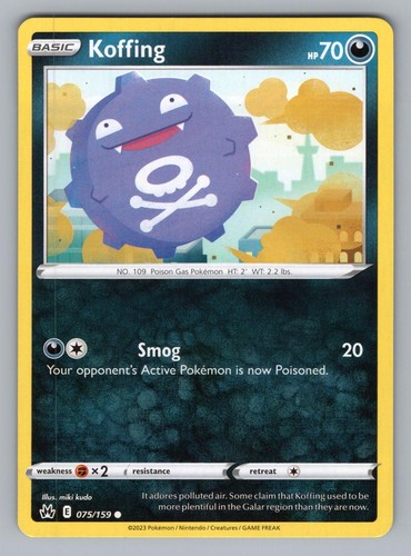 Koffing 075 159 - koffing, 075/159