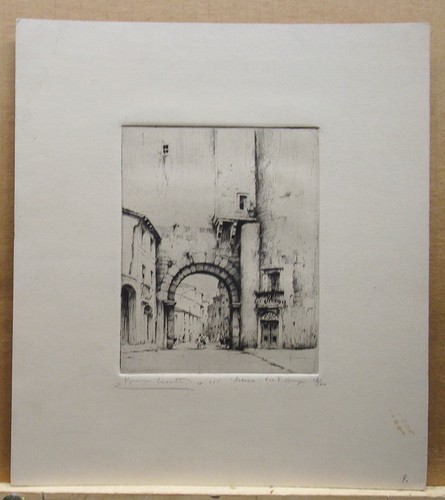 Bruno croatto 1920s etching - bruno,