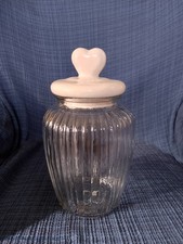 BARATTOLO  Angelica Home & Country CON TAPPO COPERCHIO CERAMICA CUORE